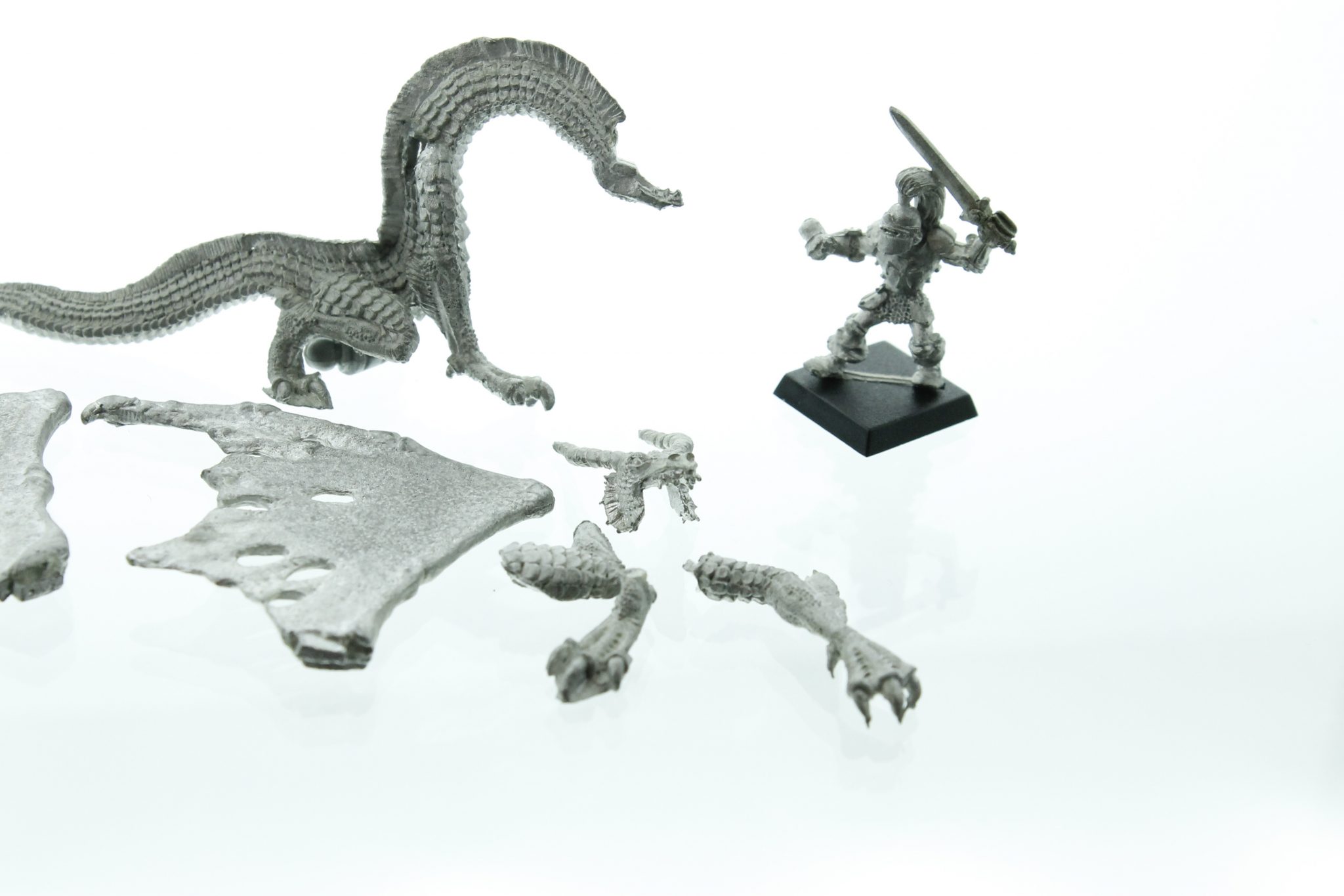 Citadel Great Fire Dragon & Questing Knight | WHTREASURY