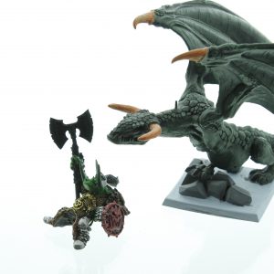 Orcs & Goblins Orc Warboss on Wyvern