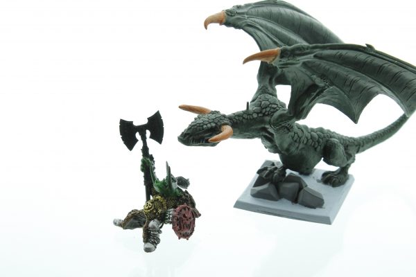 Orcs & Goblins Orc Warboss on Wyvern