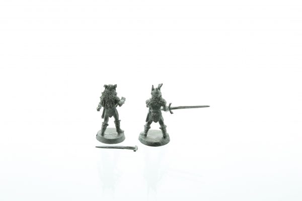 Ral Partha 11-001 Fighters with 2-handed Sword