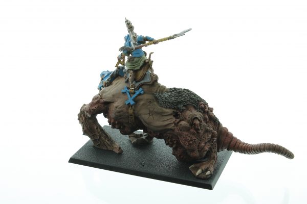 Forge World Skaven Warlord on Brood Horror