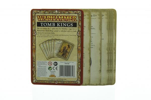 Tomb Kings Battle Magic Spell Cards