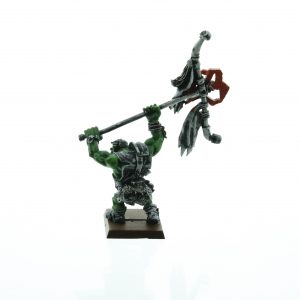 Limited Edition Black Orc Army Standard Bearer