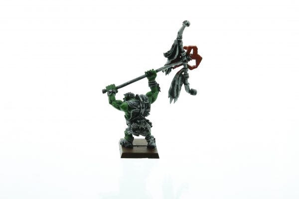 Limited Edition Black Orc Army Standard Bearer