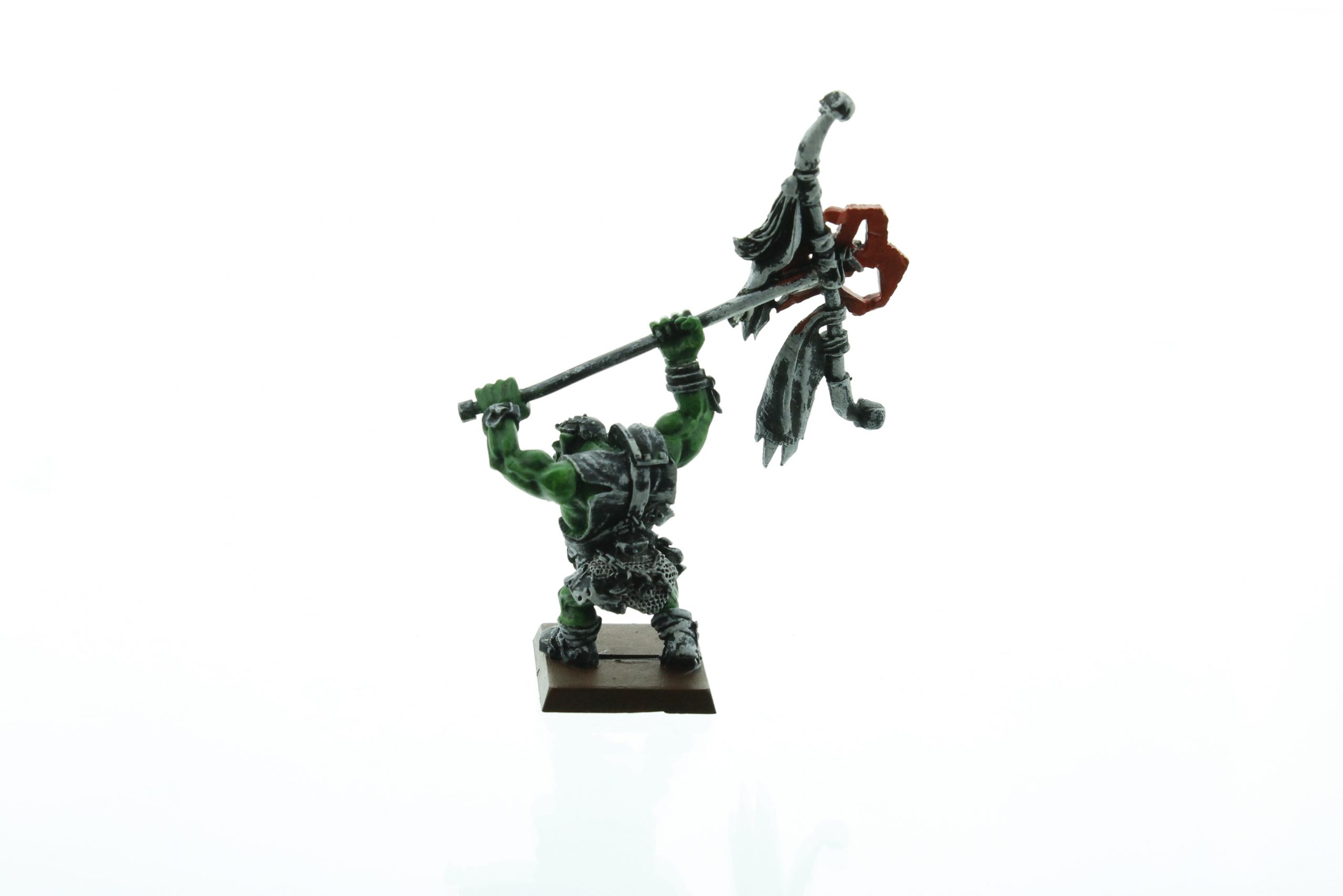 Warhammer Fantasy Orcs & Goblins Limited Edition Black Orc Standard |  WHTREASURY