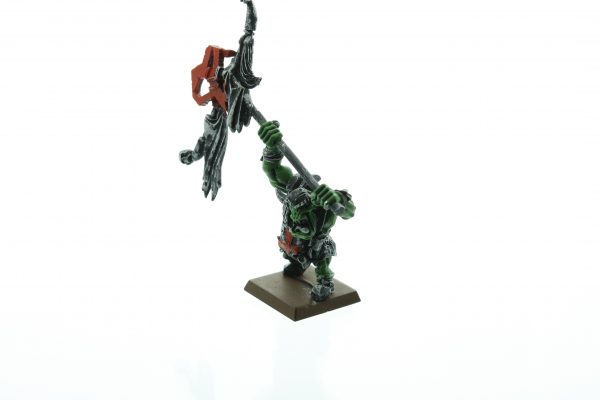 Limited Edition Black Orc Army Standard Bearer