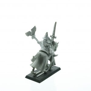 Empire Mounted Grey Wizard