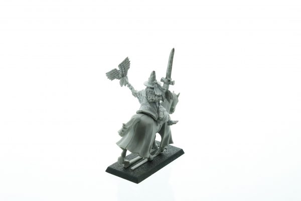 Empire Mounted Grey Wizard