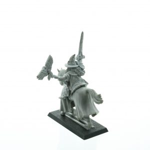 Empire Mounted Grey Wizard