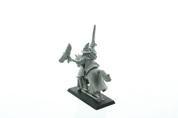 Empire Mounted Grey Wizard