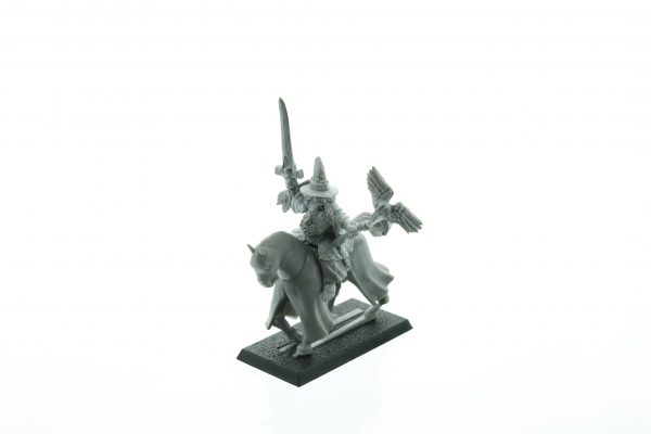 Empire Mounted Grey Wizard