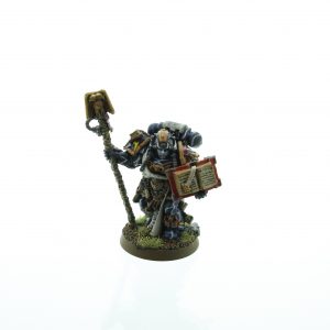 Space Marine Librarian with Staff & Book