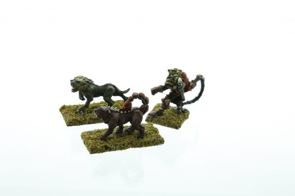 Warhammer Chaos Beastmaster & Hounds