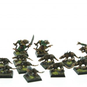 Skaven Clan Moulder Giant Rats Packmaster