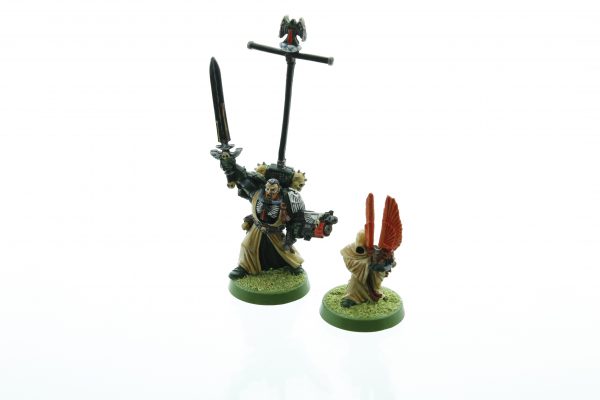 Dark Angels Grandmaster Azrael & Helmet Bearer