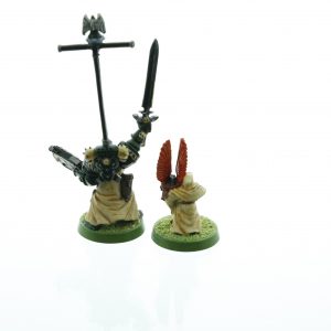 Dark Angels Grandmaster Azrael & Helmet Bearer