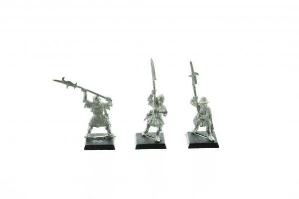 Bretonnia Men-At-Arms with Halberds