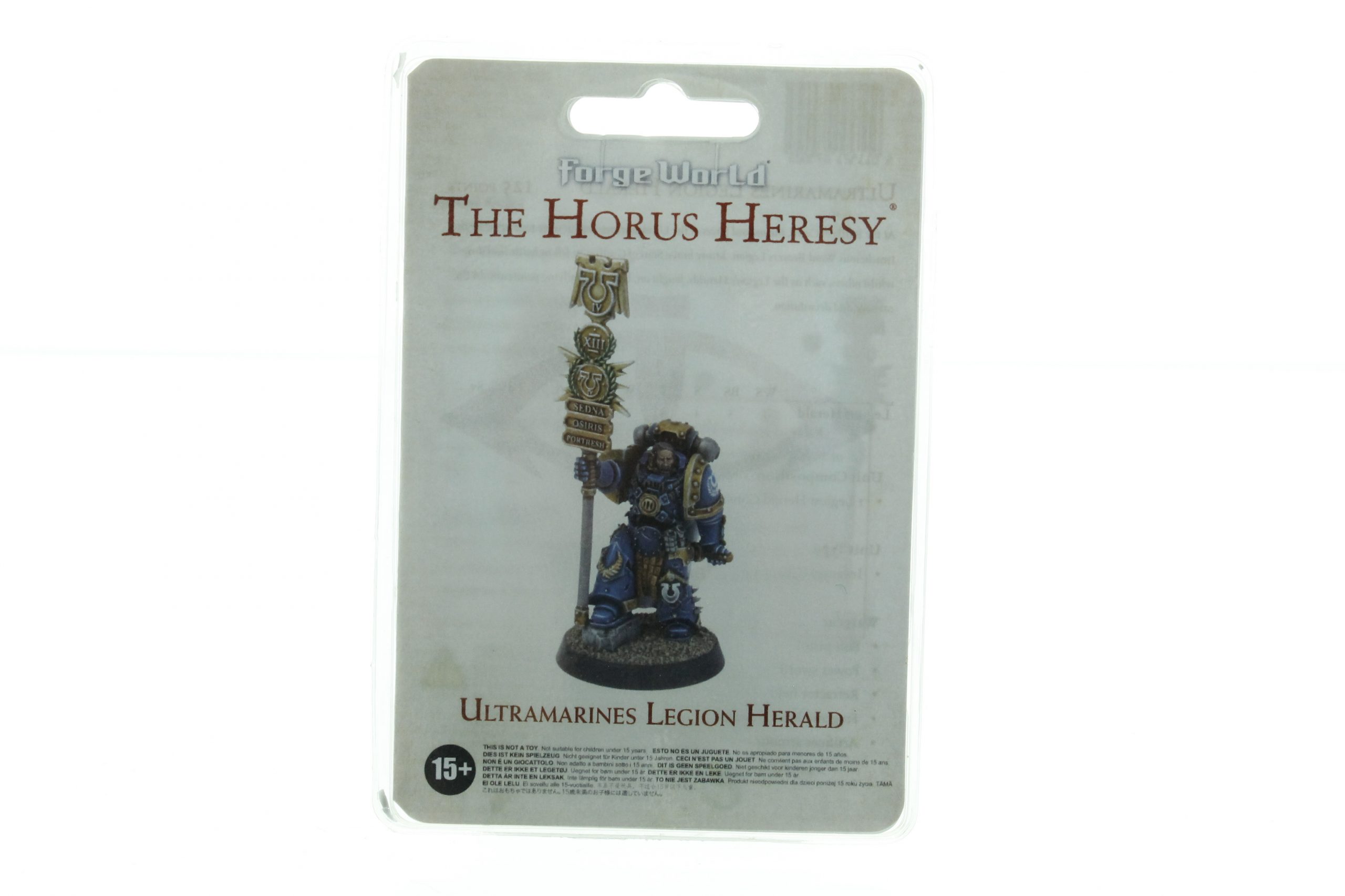 Warhammer 40.000 Ultramarines Legion Herald | WHTREASURY