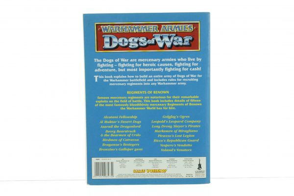 Dogs of War Army Book