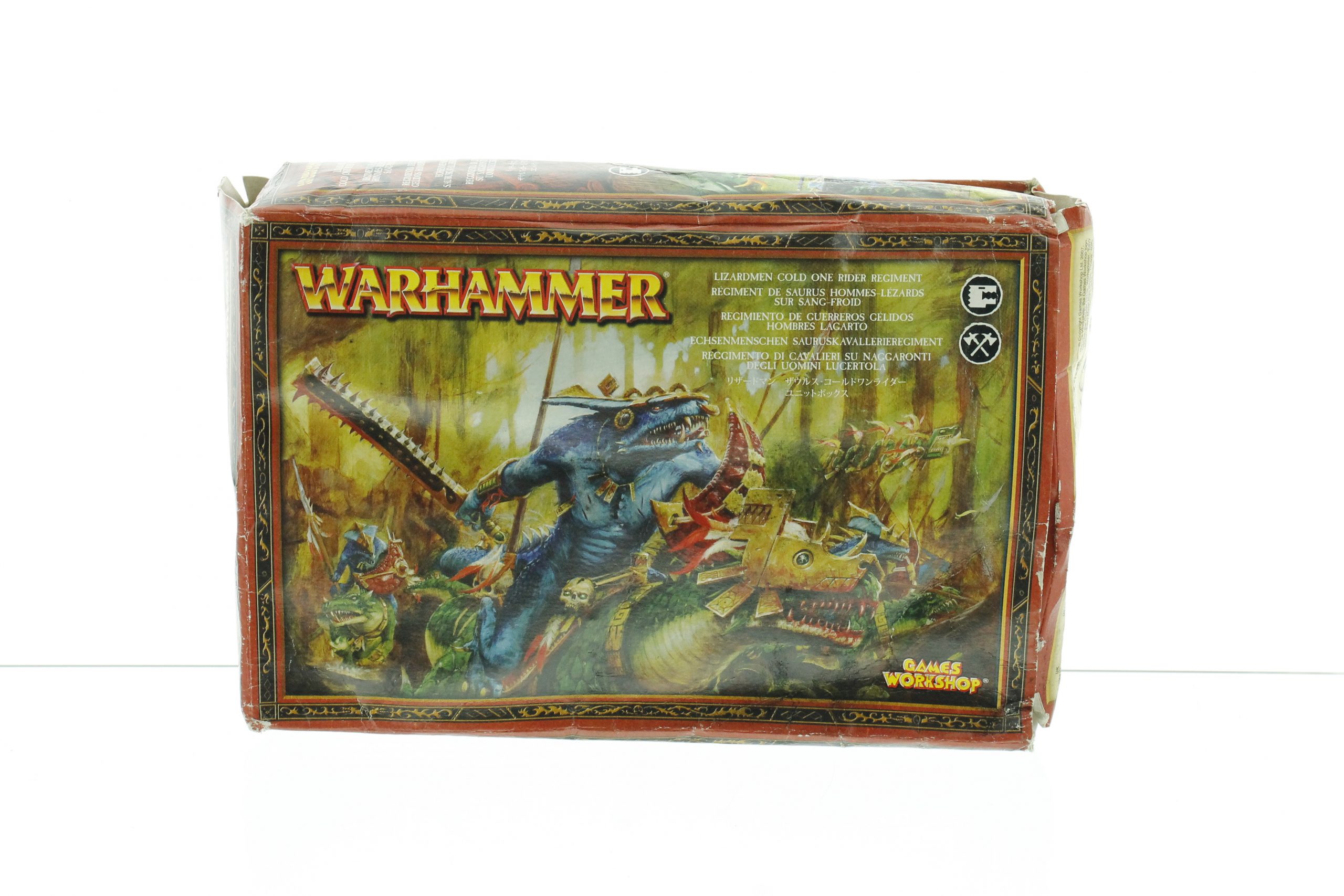 Warhammer Fantasy Lizardmen Cold One Rider Regiment | WHTREASURY