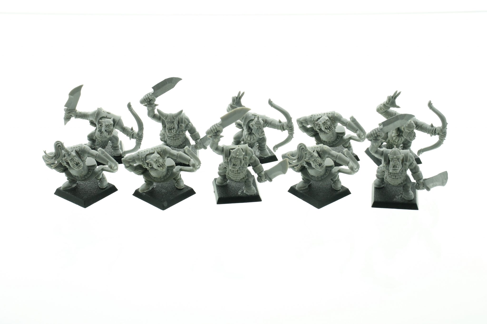 Warhammer Fantasy Orcs & Goblins Orc Arrer Boyz/Warriors WHTREASURY