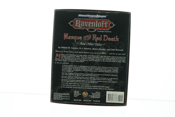 Ravenloft Masque of the Red Death