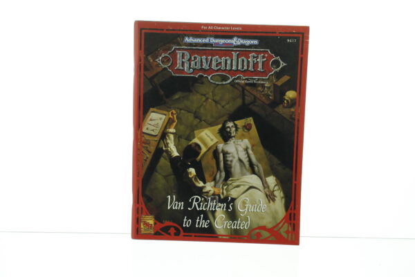 Ravenloft Van Richten's Guide to the Created