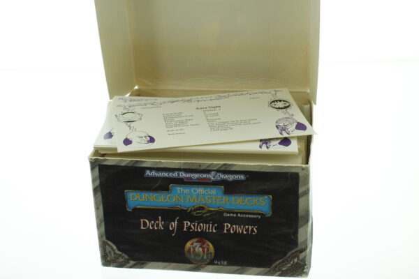 Advanced Dungeons & Dragons Deck of Psionic Powers