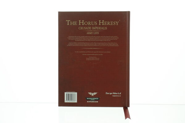 The Horus Heresy Crusade Imperialis Army Lists