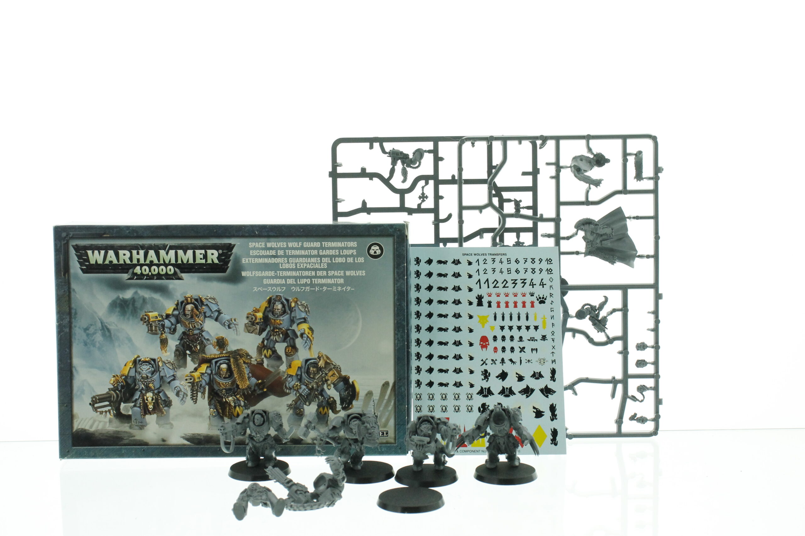 Warhammer 40.000 Space Wolves Terminator Squad | WHTREASURY