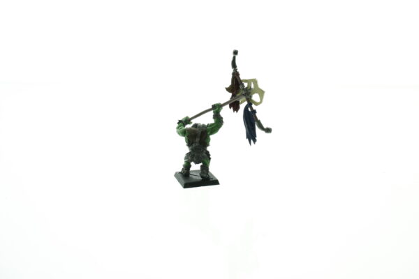 Limited Edition Black Orc Army Standard Bearer