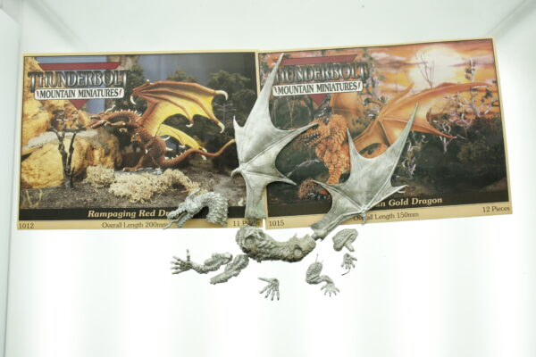 Thunderbolt Miniatures Gargantuan Gold Dragon