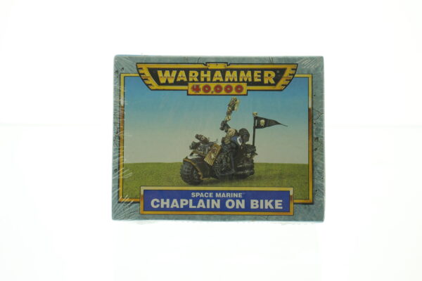 Space Marine Chaplain on Bike