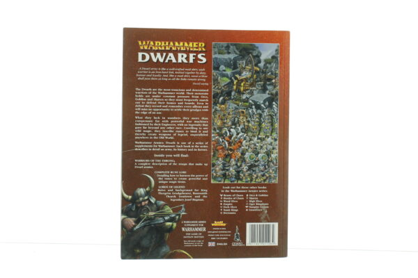 Dwarfs Army Book