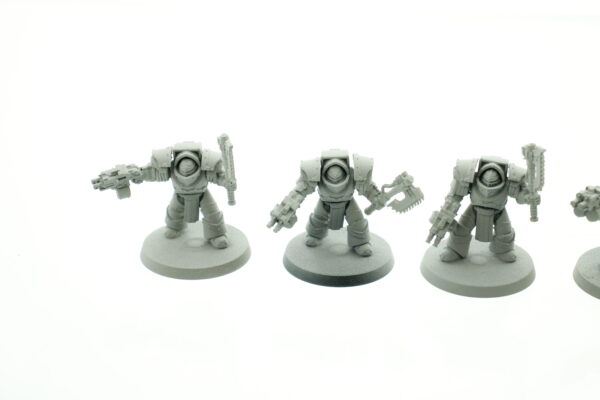 Cataphractii Terminators with Forge World Power Axe Upgrade Set