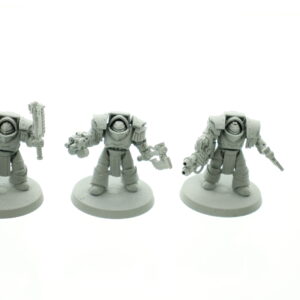 Cataphractii Terminators with Forge World Power Axe Upgrade Set