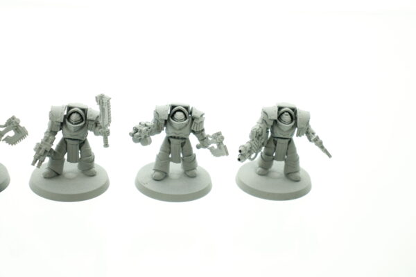 Cataphractii Terminators with Forge World Power Axe Upgrade Set