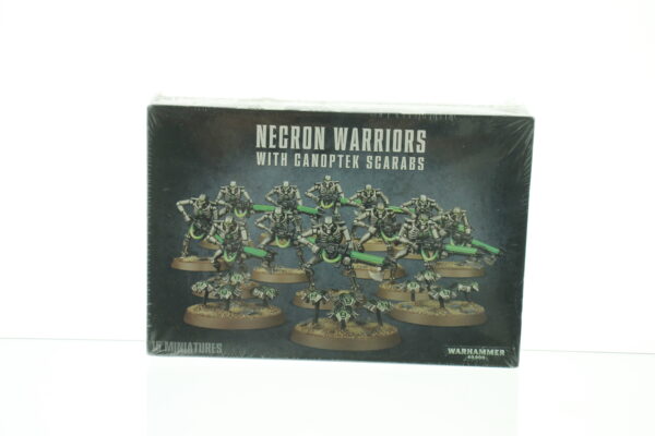 Necron Warriors with Canoptek Scarabs