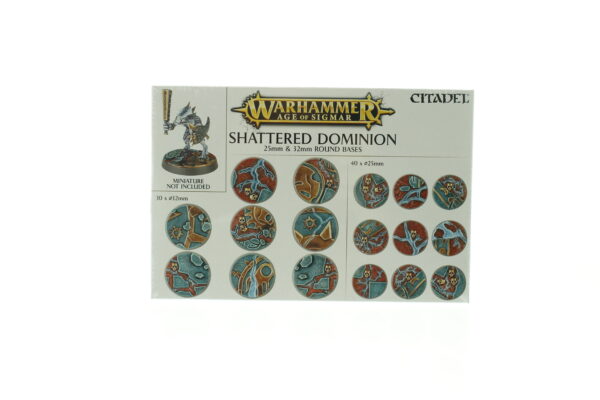 Warhammer Age of Sigmar Shattered Dominion 25mm & 32mm Bases