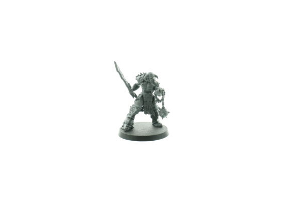 Slaughterpriest with Hackblade and Wrath-hammer