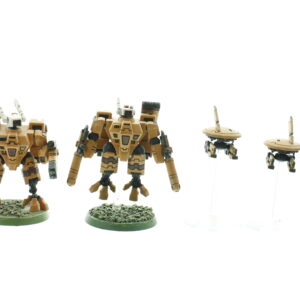 Classic Tau Empire XV8 Crisis Battlesuits