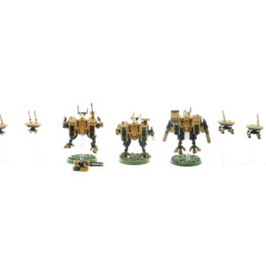 Classic Tau Empire XV8 Crisis Battlesuits