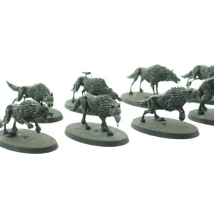 Soulblight Gravelords Dire Wolves