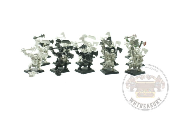 Black Orcs Including Limited Dwarf Casualty Banner