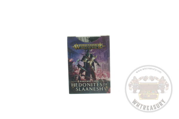 Hedonites of Slaanesh Warscroll Cards