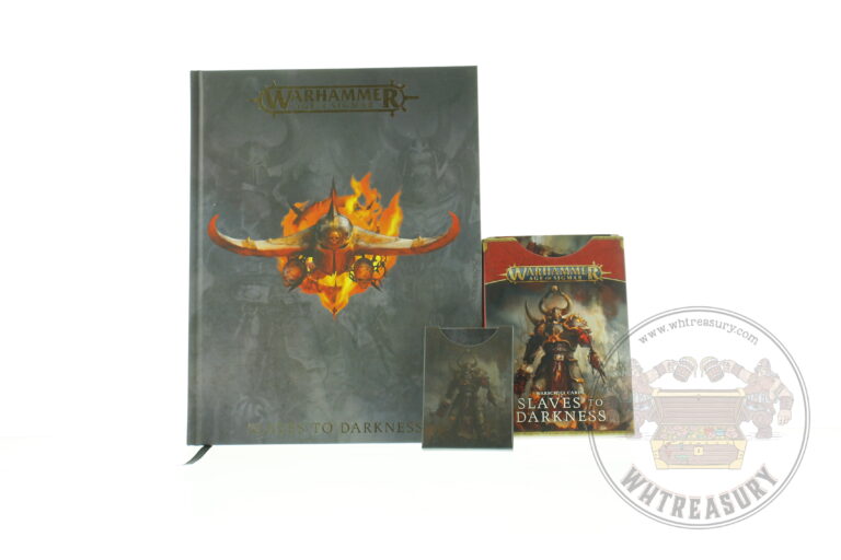 Warhammer Age Of Sigmar Slaves To Darkness Battletome, Warscroll Cards ...