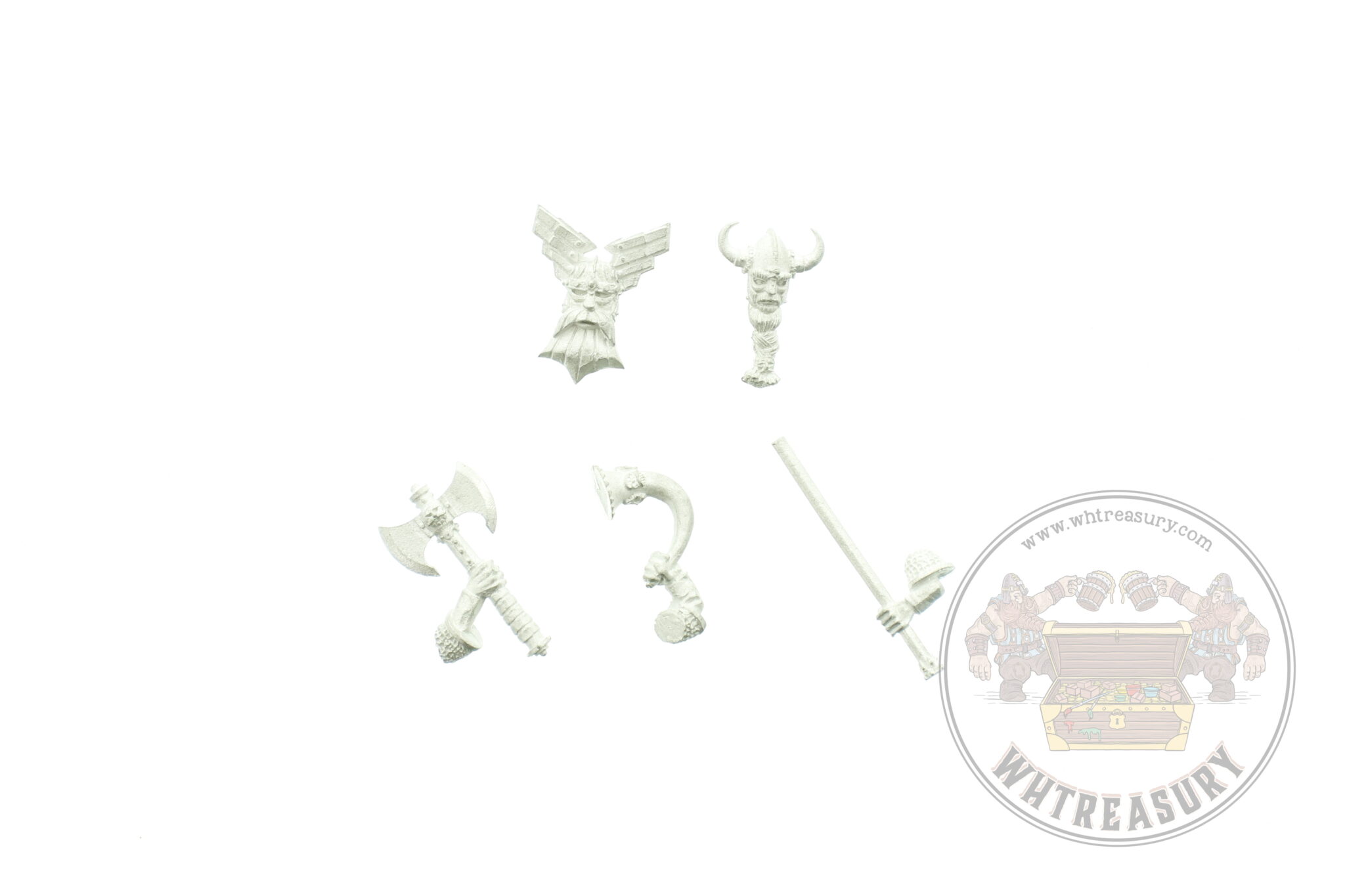 Warhammer Fantasy Dwarf Warriors Regiment Command Upgrade Bits | WHTREASURY