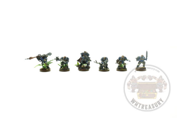 Space Marine Scout Squad & Scout Sergeant Telion