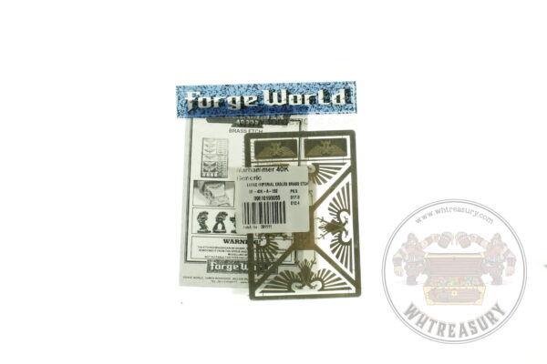 Forge World Large Imperial Eagle Brass Etch