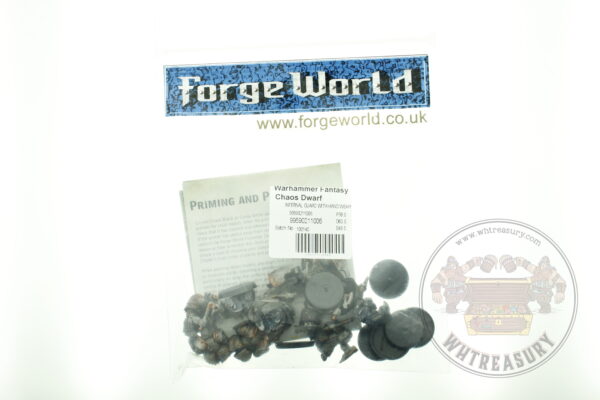 Forge World Chaos Dwarf Infernal Guard with Hand Weapons